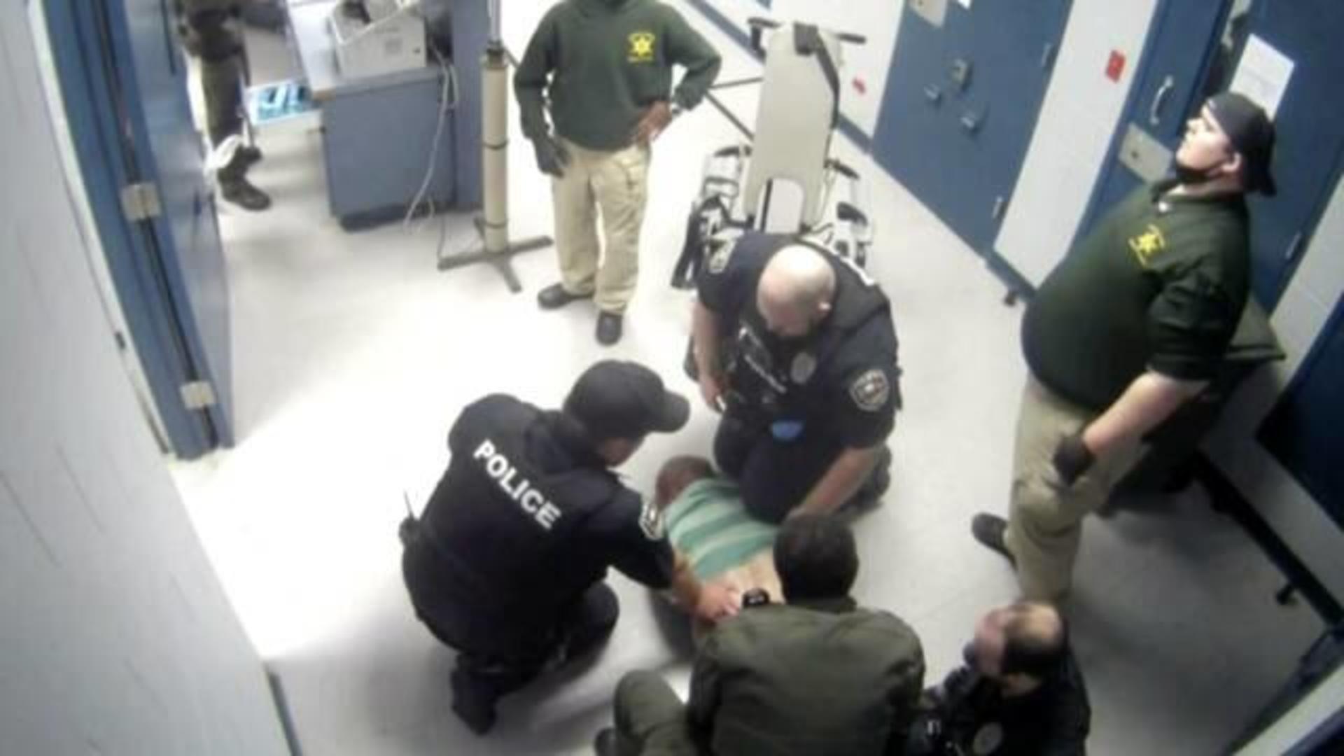 Disturbing video shows fatal police restraint of man in Tennessee jail