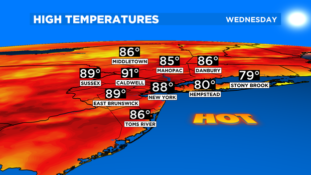 JL Tomorrows Highs Map 