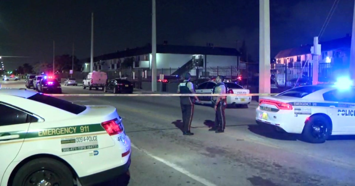 One Man Killed, Another Hurt, In DriveBy Shooting In OpaLocka CBS Miami