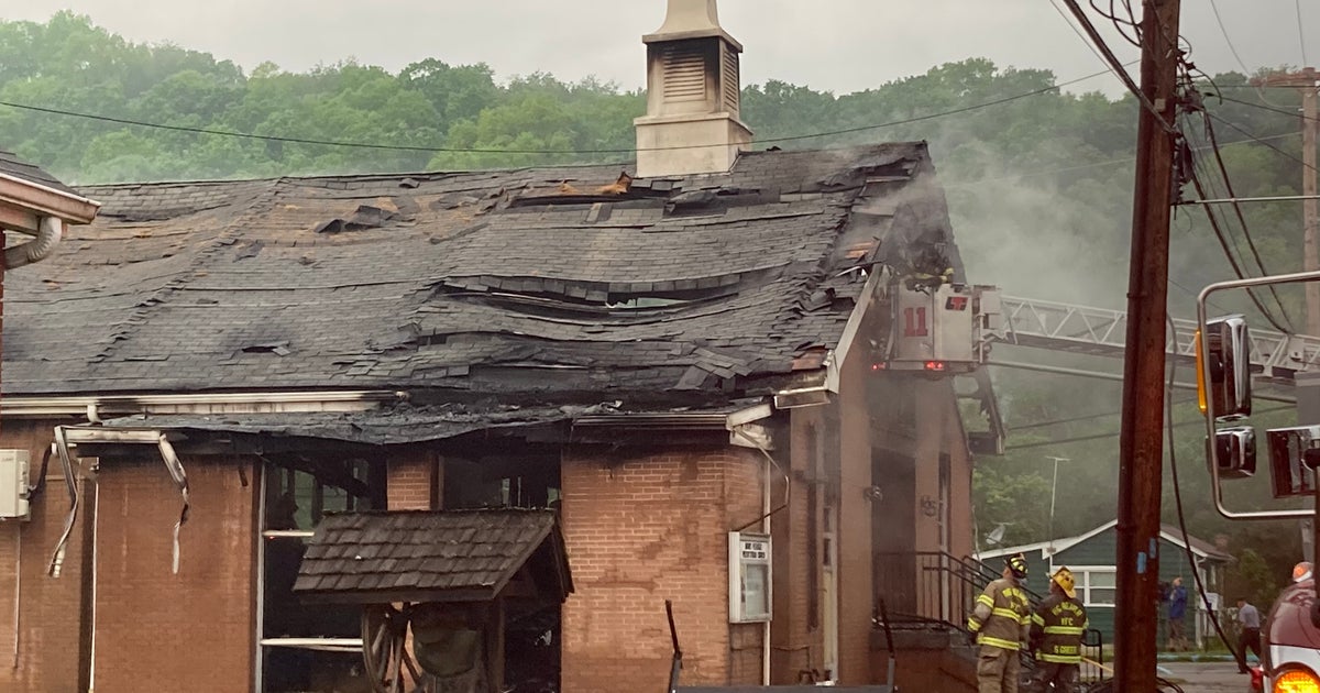 Beaver Co. Church Heavily Damaged During Early Morning Fire - CBS ...