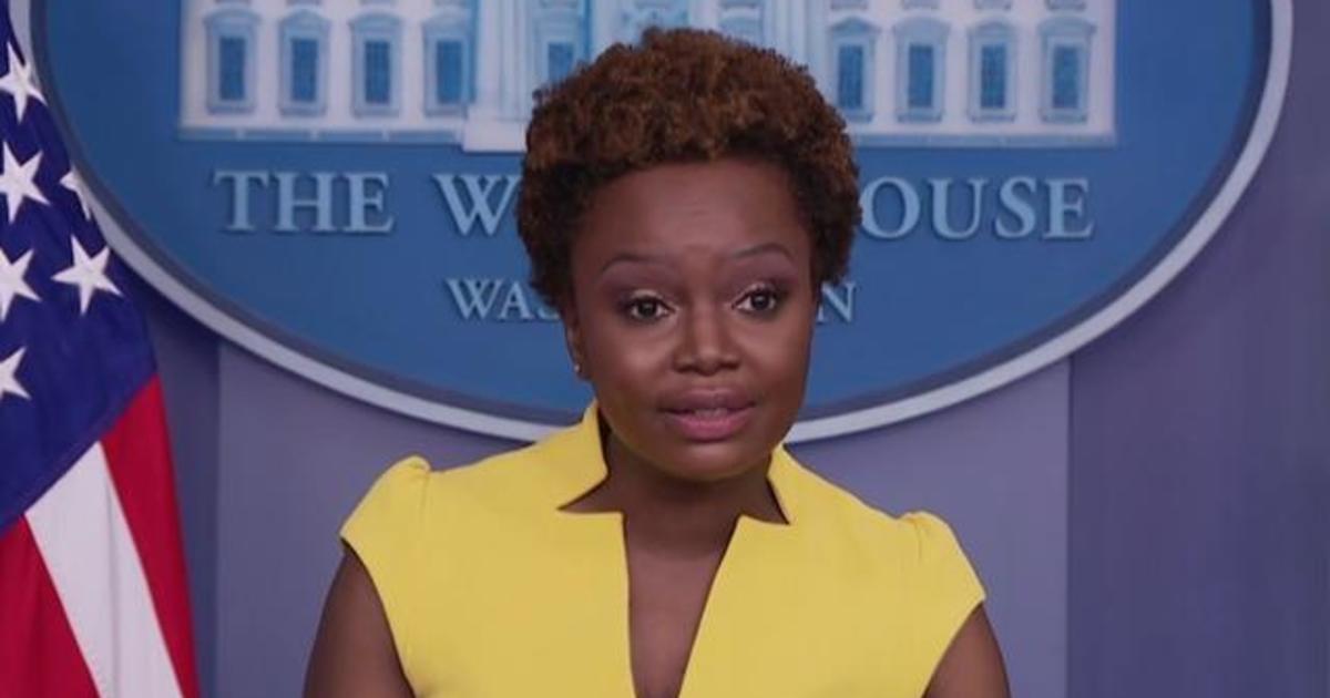 White House principal deputy press secretary Karine Jean-Pierre