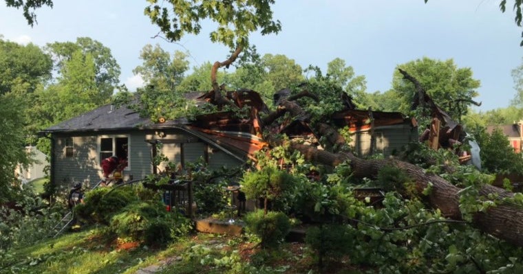 Maryland Weather: Strong Storms Wednesday Leave Damage Behind, Power ...