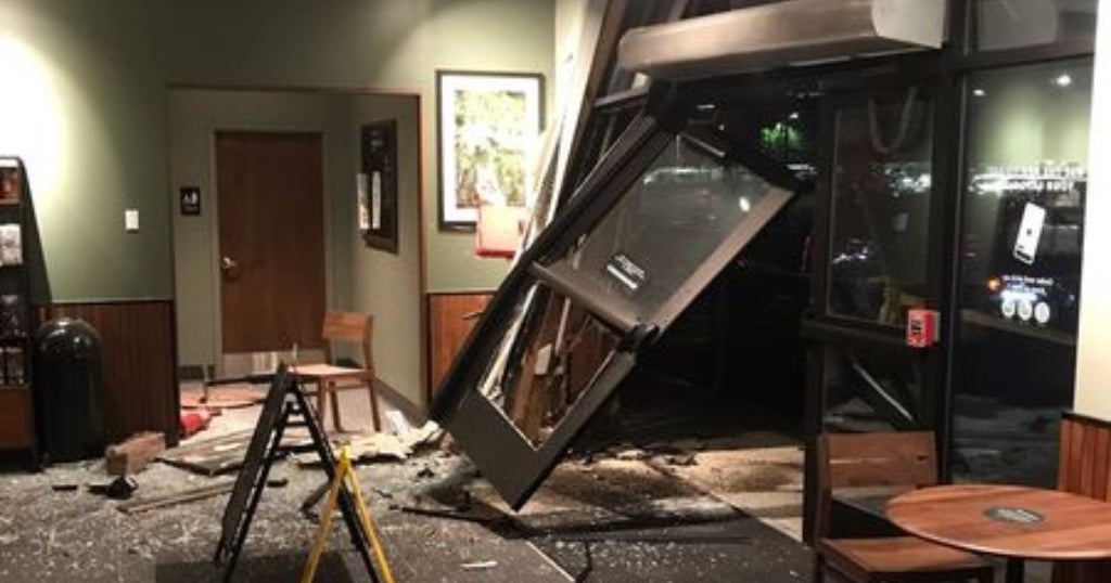 Man Charged With DUI After Crashing Into Hooksett, NH Starbucks CBS