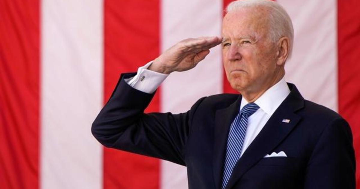 Biden Delivers Memorial Day Address At Arlington National Cemetery Cbs News 7727