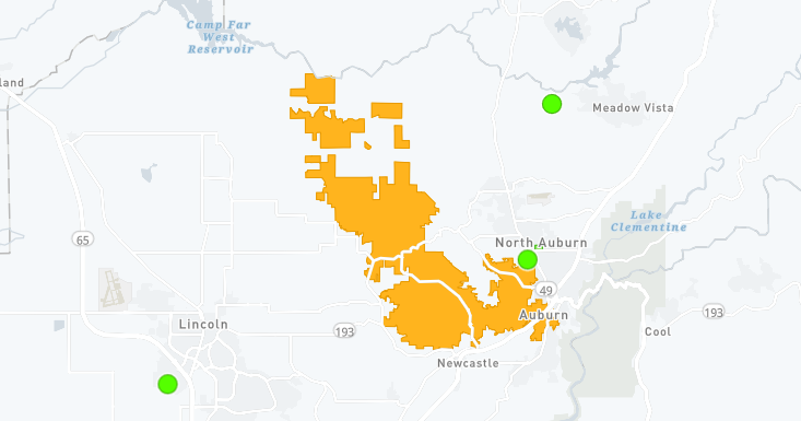 Power Restored After Large PG&E Outage In Auburn - CBS Sacramento