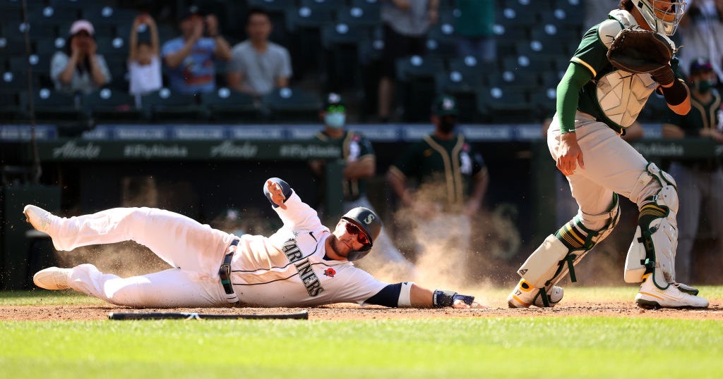 Mariners Rally Past A's In 10th, Improve To 5-0 In Extras - CBS Sacramento