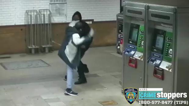 Subway Knife Fight 