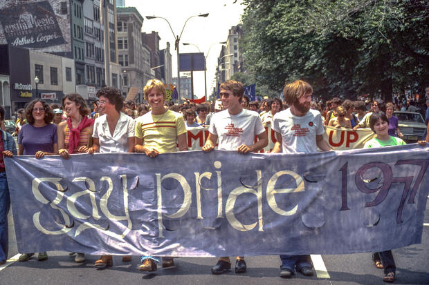 The Gay Pride Parade On Commonwealth Avenue 
