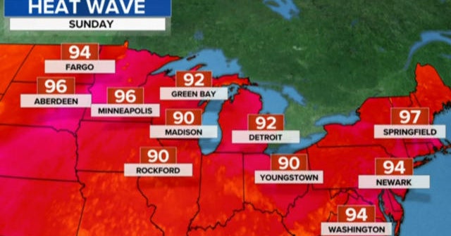 U.S. experiencing dangerous nationwide heat wave - CBS News