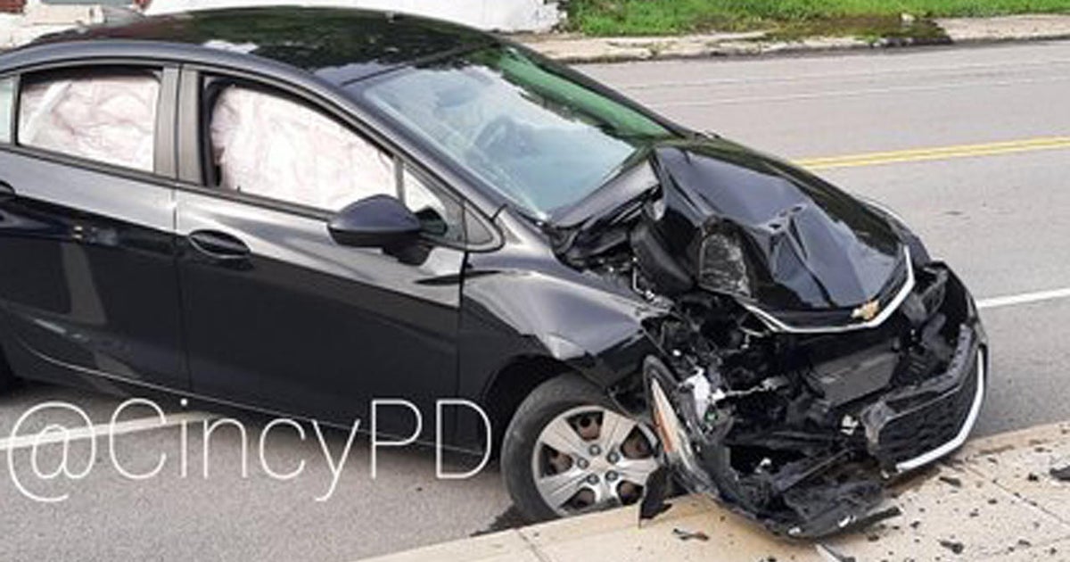 Cincinnati, Ohio, police say flying cicada caused driver to crash car