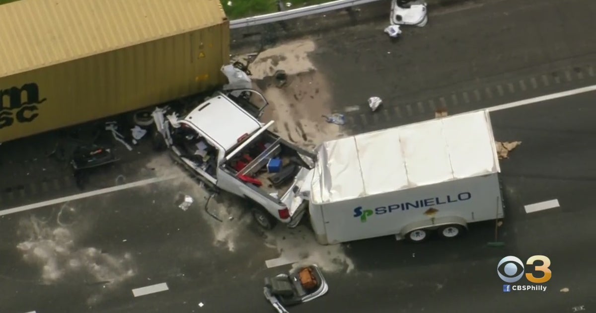 I-95 Reopens After Crash Involving Hazmat Chemical In Delaware - CBS ...