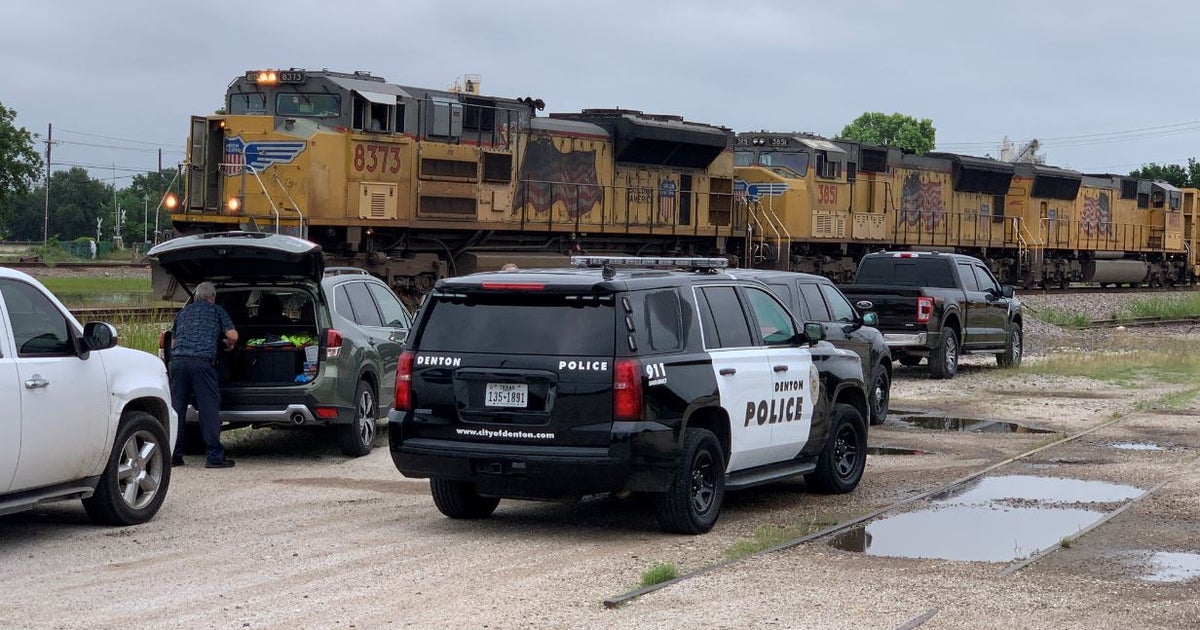 Female Pedestrian Dies After Being Hit By Freight Train In Denton - CBS ...