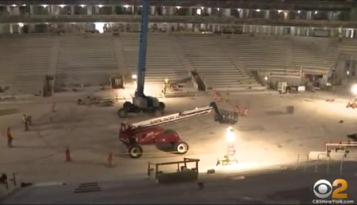 CBS2 Takes Tour Of Nearly Completed UBS Arena At Belmont Park, The New ...