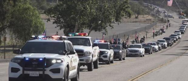 Procession, Memorial Friday For Fallen San Bernardino Sheriff's Sgt. Dominic Vaca 
