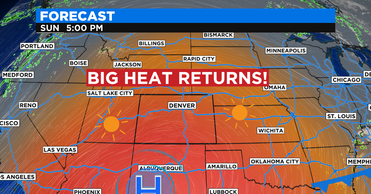 Denver Weather: This Week Was Hot, Next Week Looks Even Hotter! - CBS ...