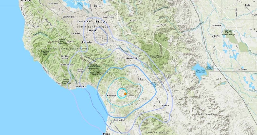 3.5 Earthquake Near Watsonville Shakes Southern Santa Clara, Santa Cruz