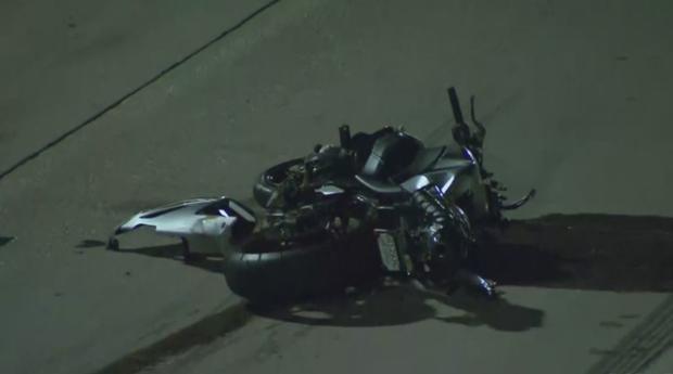 I35 motorcycle crash 
