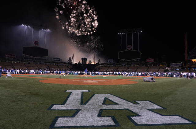 8th annual Pride Night and fireworks at Dodger Stadium