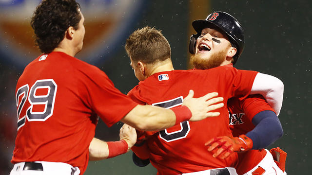 Comeback kids: Verdugo, Red Sox rally from 4 down in 9th