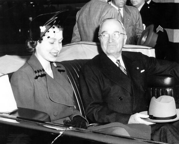 Truman And Elizabeth II 