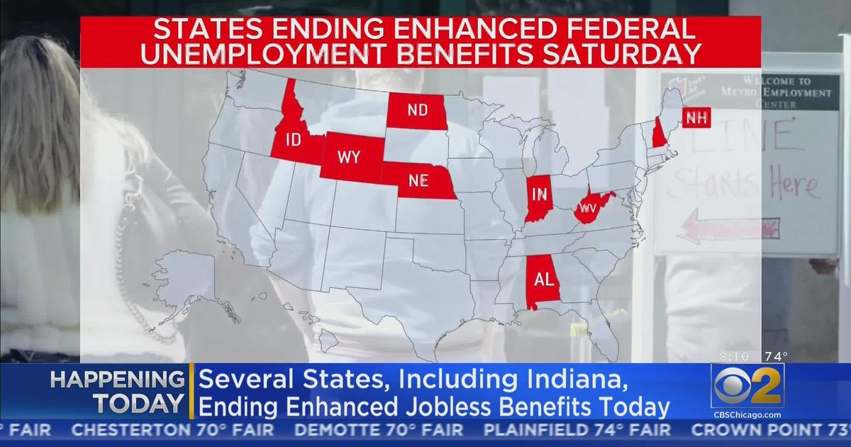 Indiana, Several Other States End Enhanced Federal Unemployment