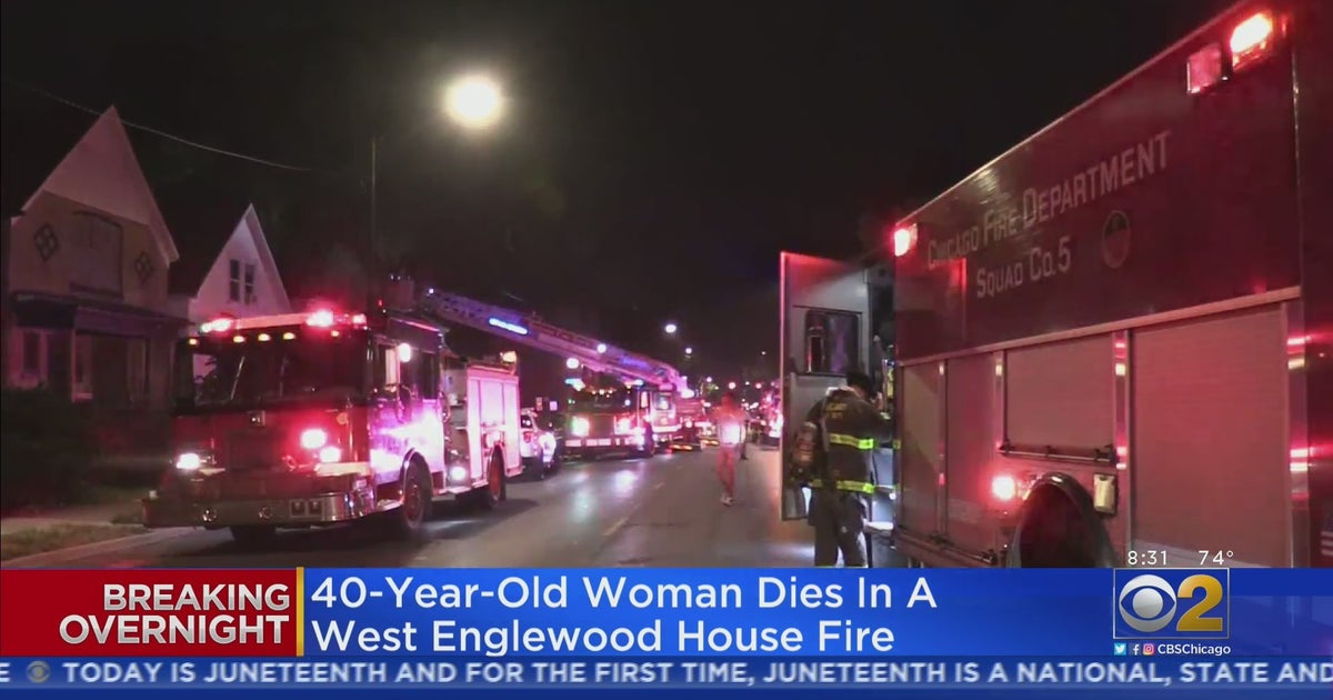 40-Year-Old Woman Dies In West Englewood House Fire - CBS Chicago
