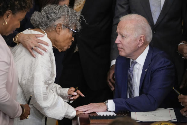 President Biden Signs Juneteenth National Independence Day Act Into Law 