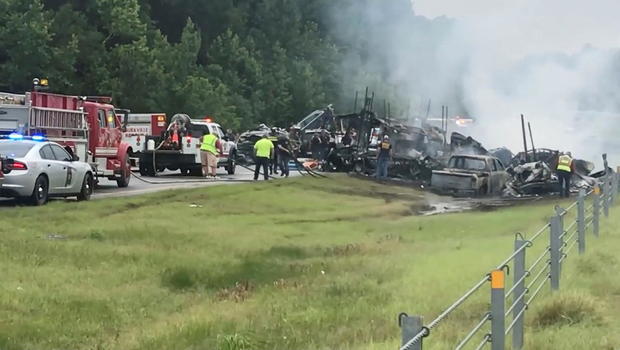 Alabama Crash Scene 
