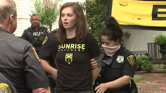 Ted Cruz Houston home protest 2 