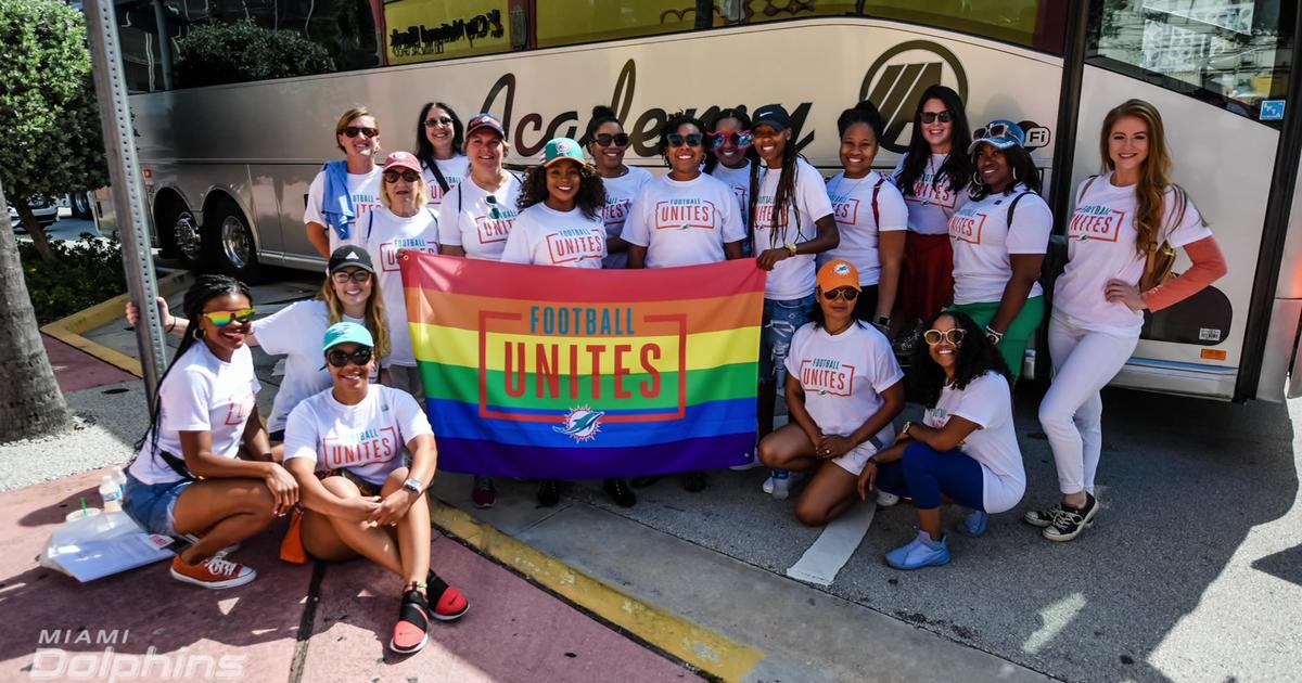 Miami Dolphins Team Up With Big Brothers Big Sisters Of Broward For Pride  Month Initiative - CBS Miami