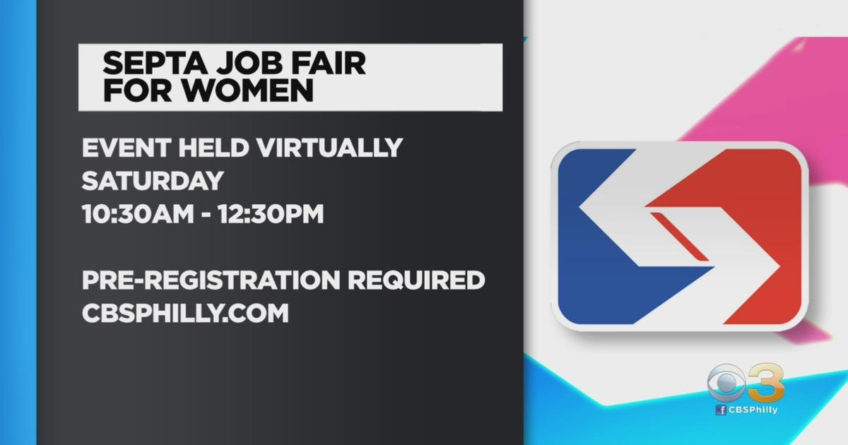 SEPTA Holding Virtual Career Fair For Women On Saturday CBS Philadelphia