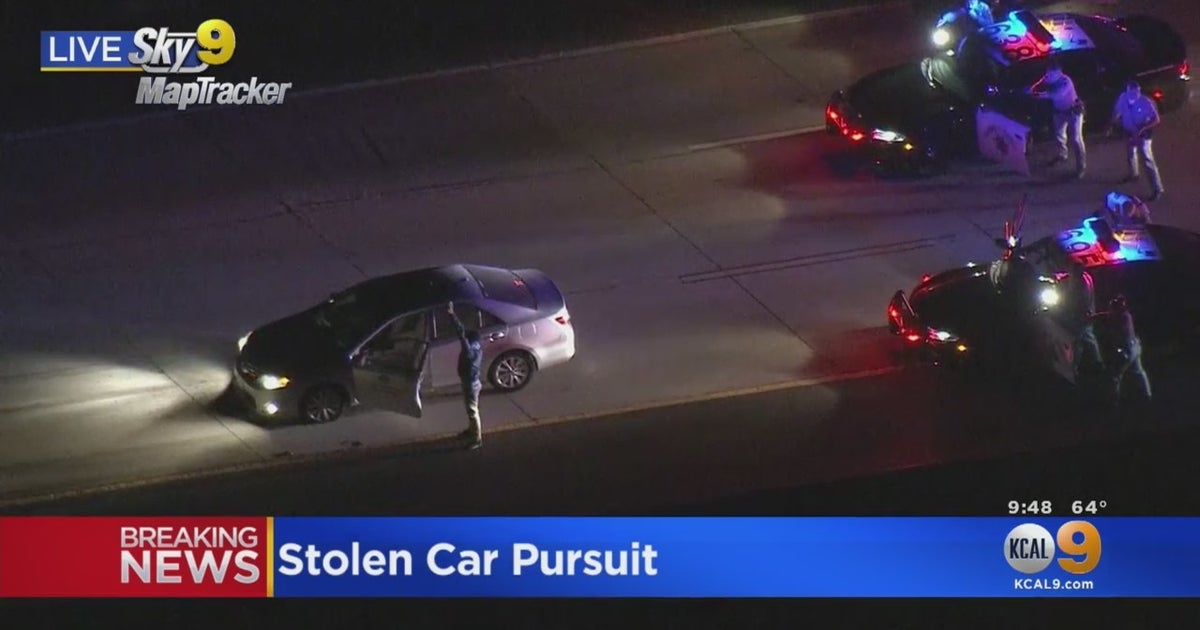 High-Speed Pursuit Of Suspected Stolen Vehicle Ends On 101 Freeway In ...