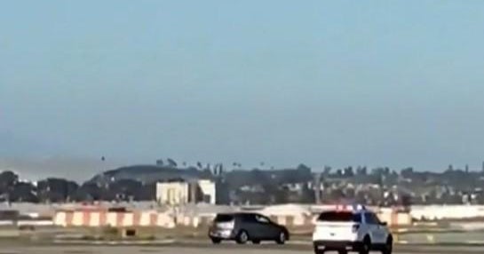 Police chase LAX intruder's car across two busy runways after major ...