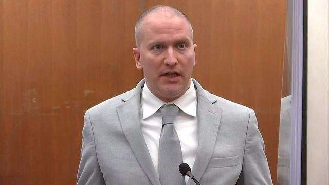 Former Minneapolis police officer Derek Chauvin is sentenced after being found guilty of the murder of George Floyd 
