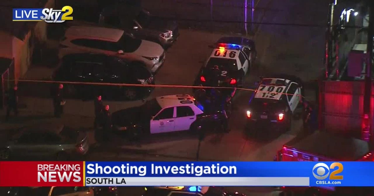 Man Shot To Death In Unincorporated Area Near South Los Angeles - CBS ...