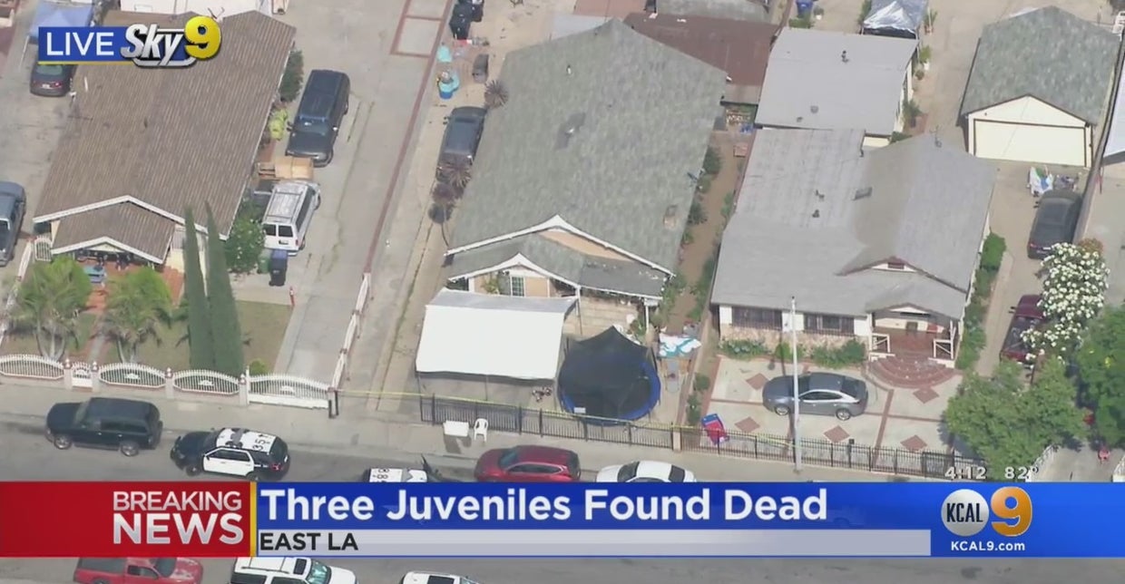 Mother In Custody After 3 Children Found Dead In East LA Home - CBS Los ...