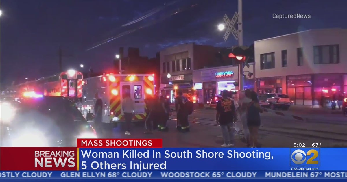 Woman Killed, 5 Others Wounded In Mass Shooting In South Shore - CBS ...