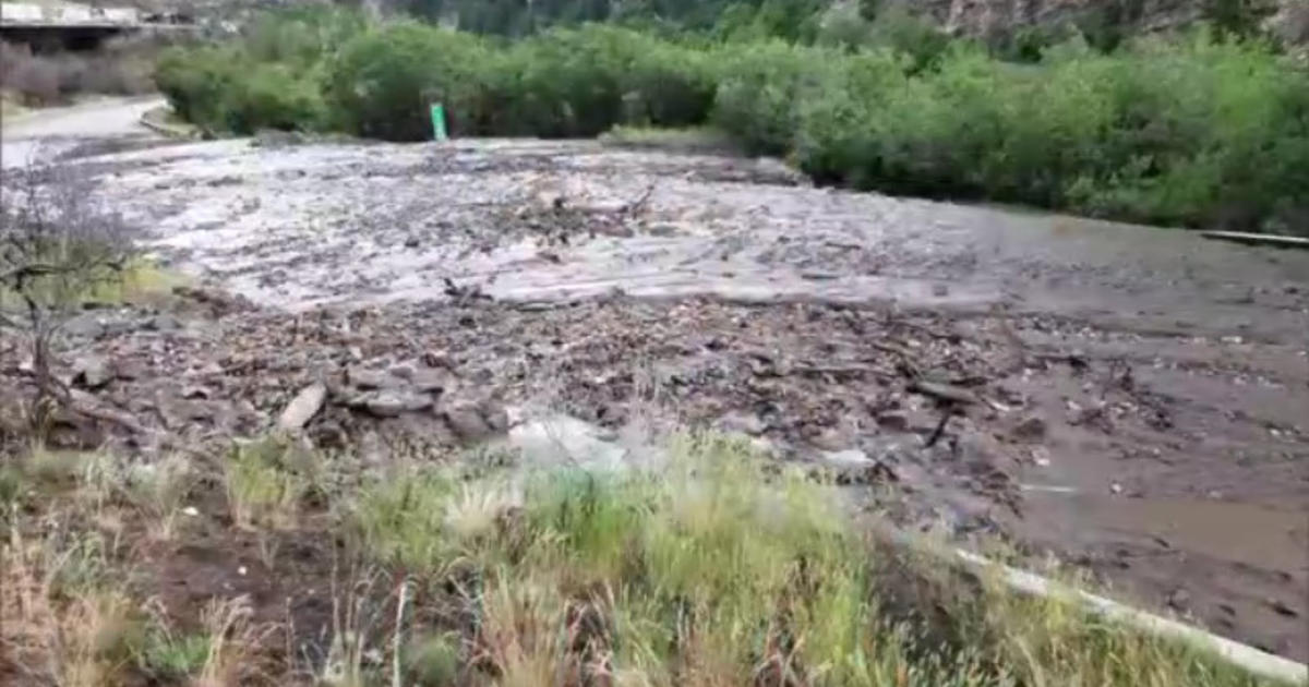 'Soupy Mixture Of Blackness' From Mudslides Forces Glenwood Springs To ...