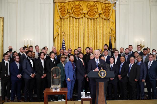 Dodgers Are First Team to Visit White House Since Pandemic Shutdown