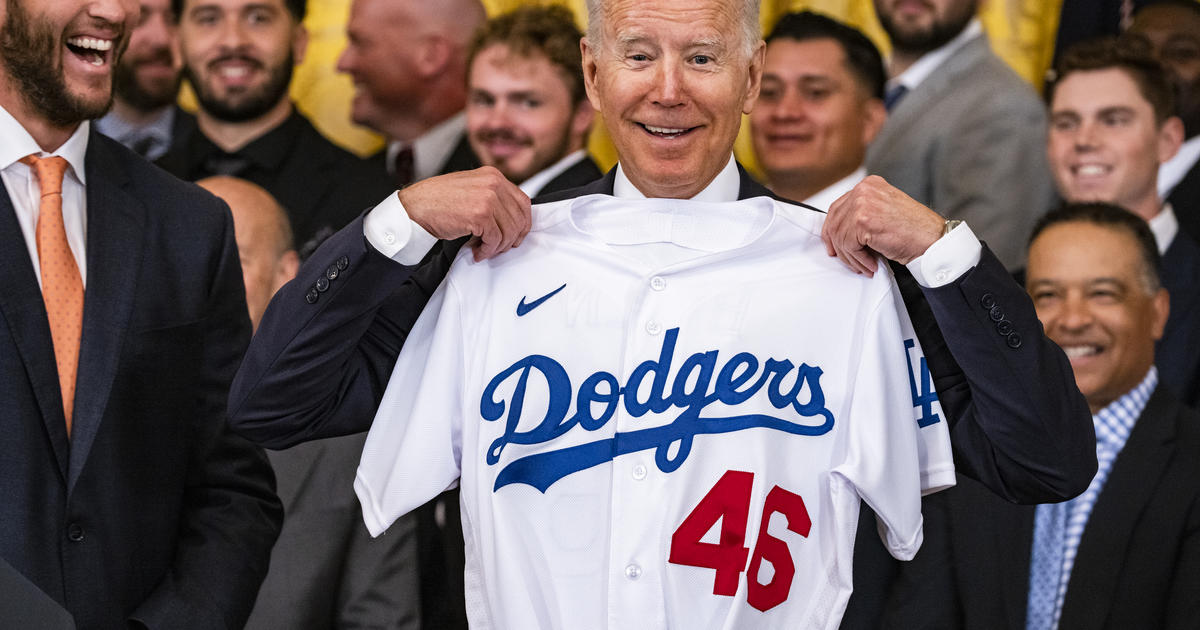 Dodgers praised by President Biden during White House visit