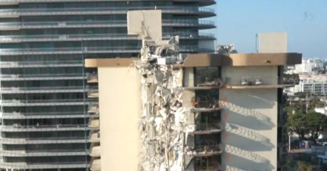 Remainder of Surfside condo building to be demolished ahead of Tropical ...