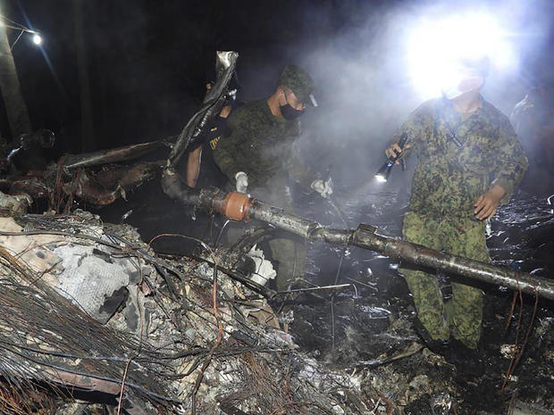 Philippines Military Plane Crash 
