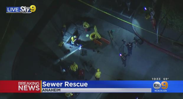 Anaheim Sewer Rescue 