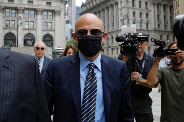 Attorney Michael Avenatti arrives for his sentencing hearing in New York 