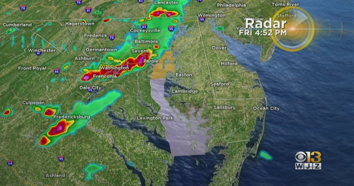 Maryland Weather: Severe Thunderstorm Warnings Issued In Region Friday ...