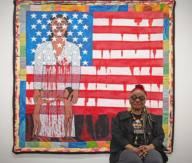 faith-ringgold-before-faith-ringgold-pictured-the-flag-is-bleeding-no-2-620.jpg 
