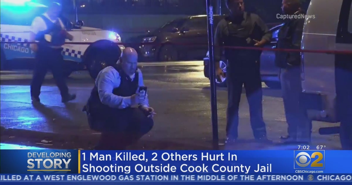 1 Killed, 2 Others Hurt In Shooting Outside Cook County Jail - CBS Chicago