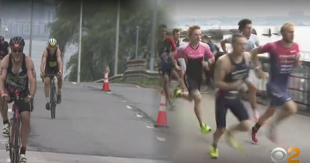 New York City Triathlon Returns After 2Year Hiatus CBS New York