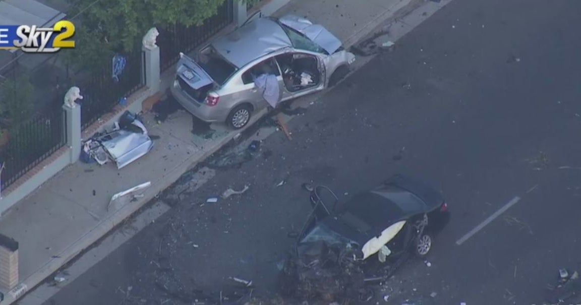 Driver Killed In Head-On Wreck In Riverside - CBS Los Angeles