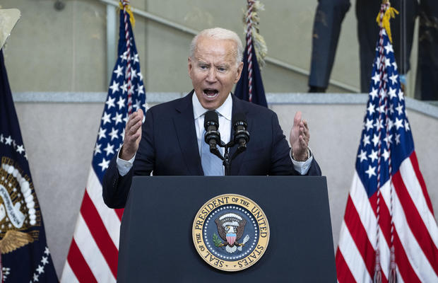 President Biden Delivers Remarks In Philadelphia On Protecting Voting Rights 